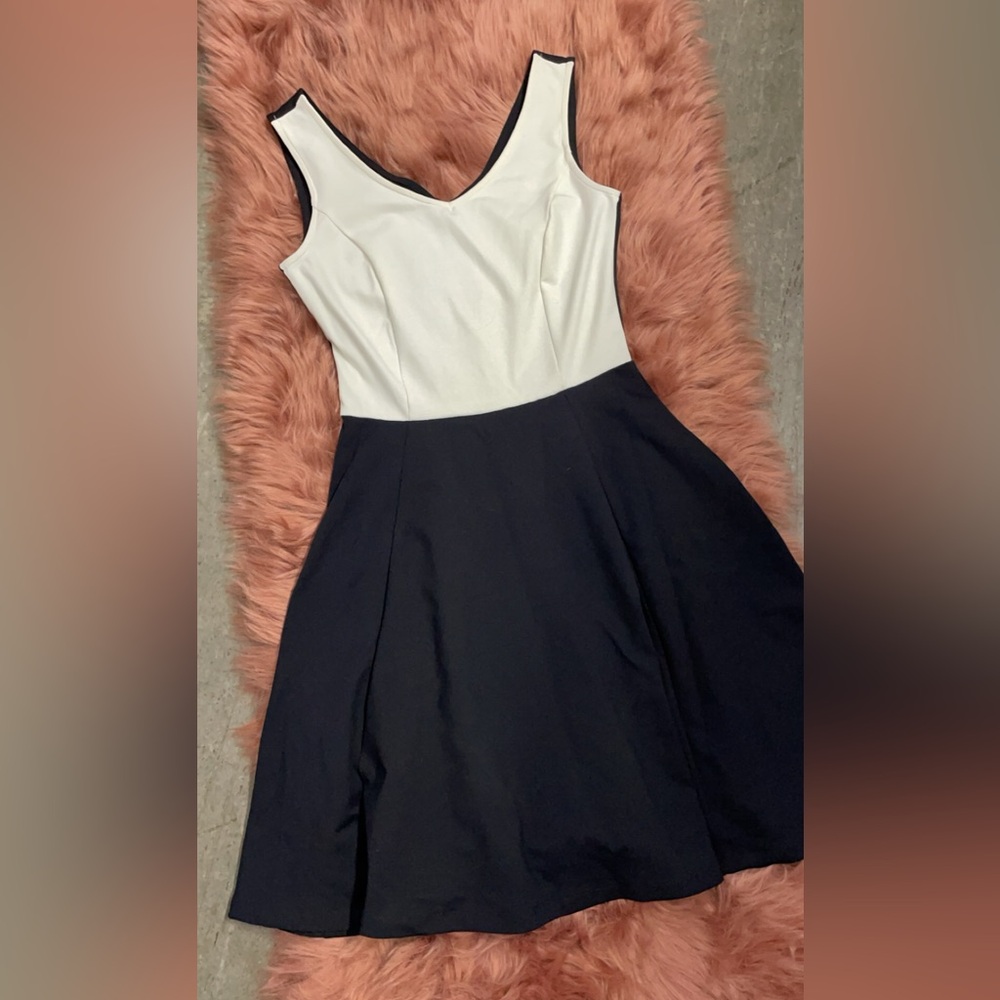 Cynthia Rowley black and white dress XS